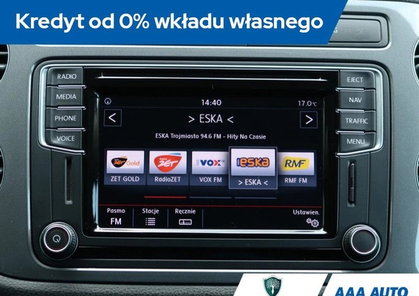Volkswagen Tiguan cena 70000 przebieg: 147217, rok produkcji 2015 z Choszczno małe 277